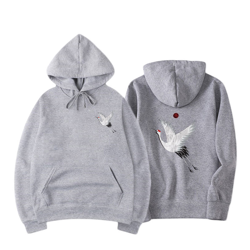 Hip Hop Hoodie Embroidered Hoodie